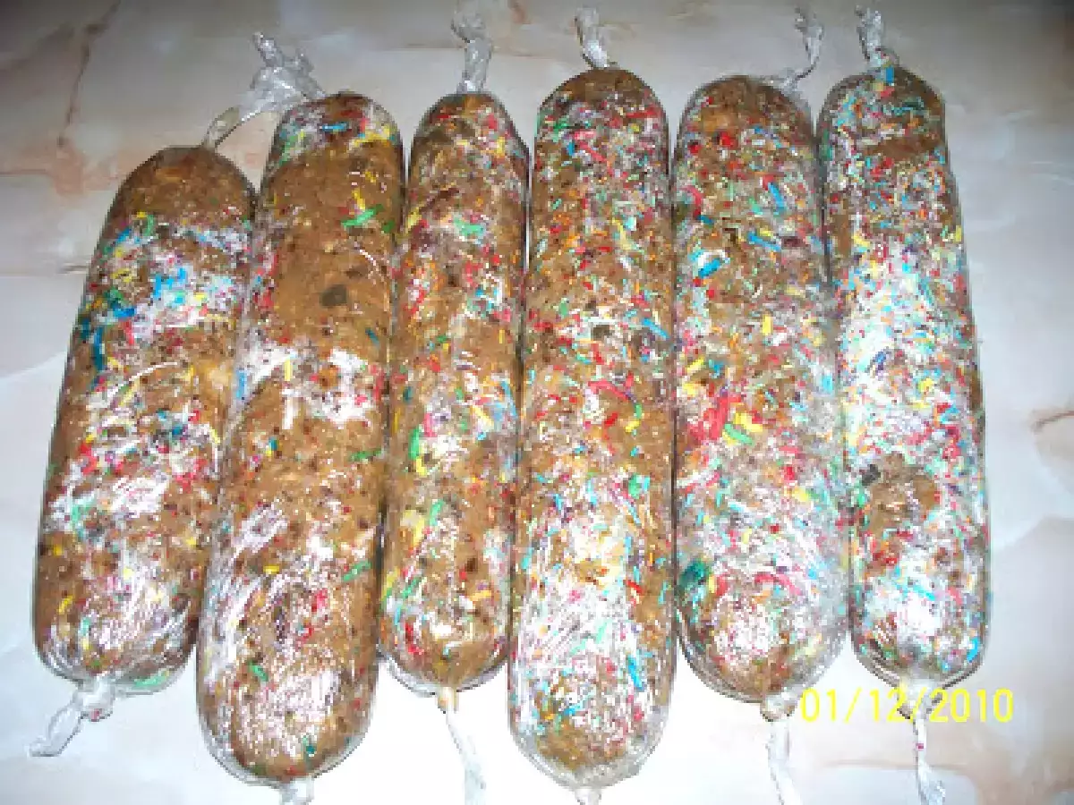 Salam de biscuiti cu cafea - poza 2