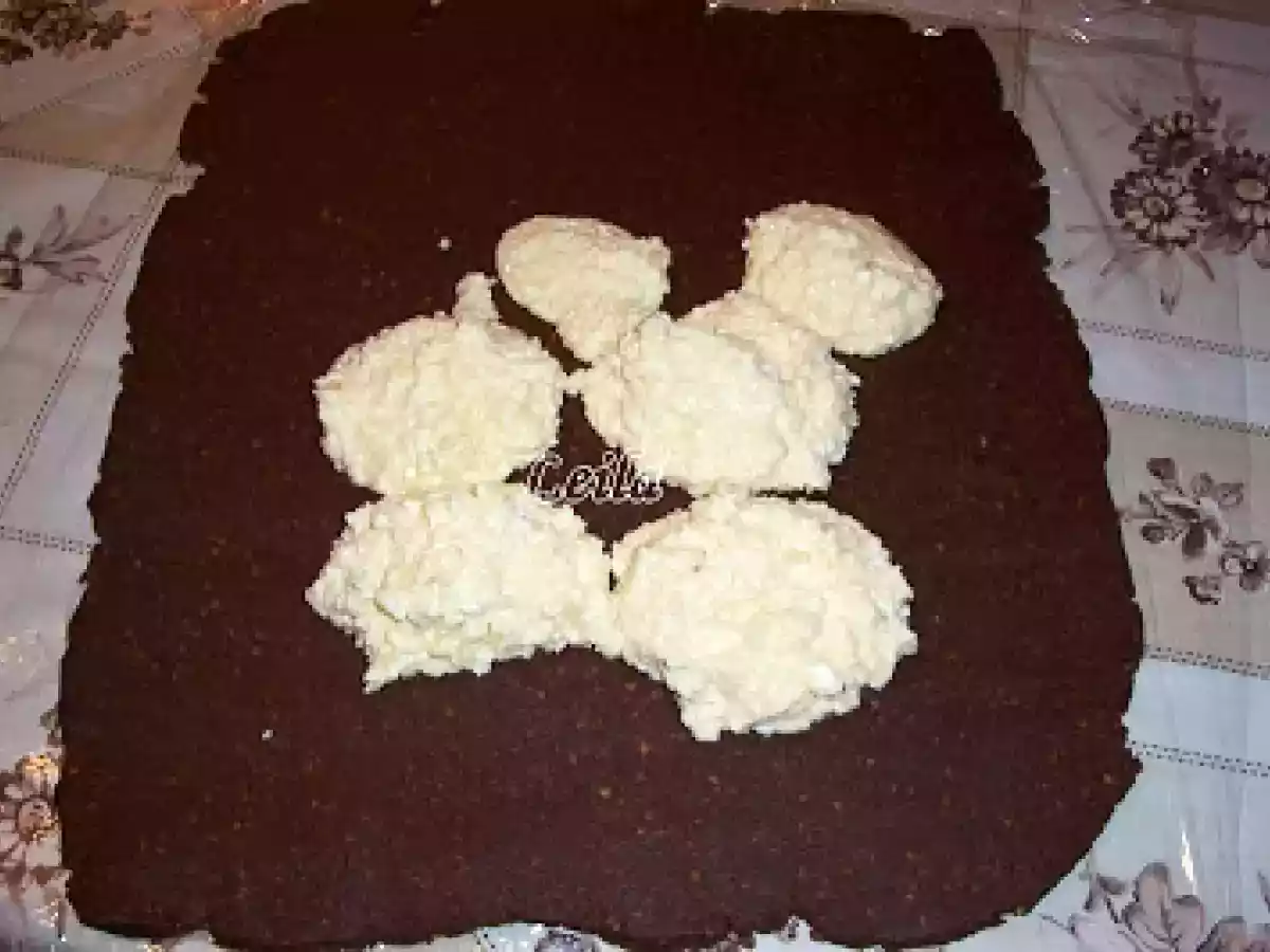 Salam de Biscuiti Umplut - Turos Keksztekercs - poza 7