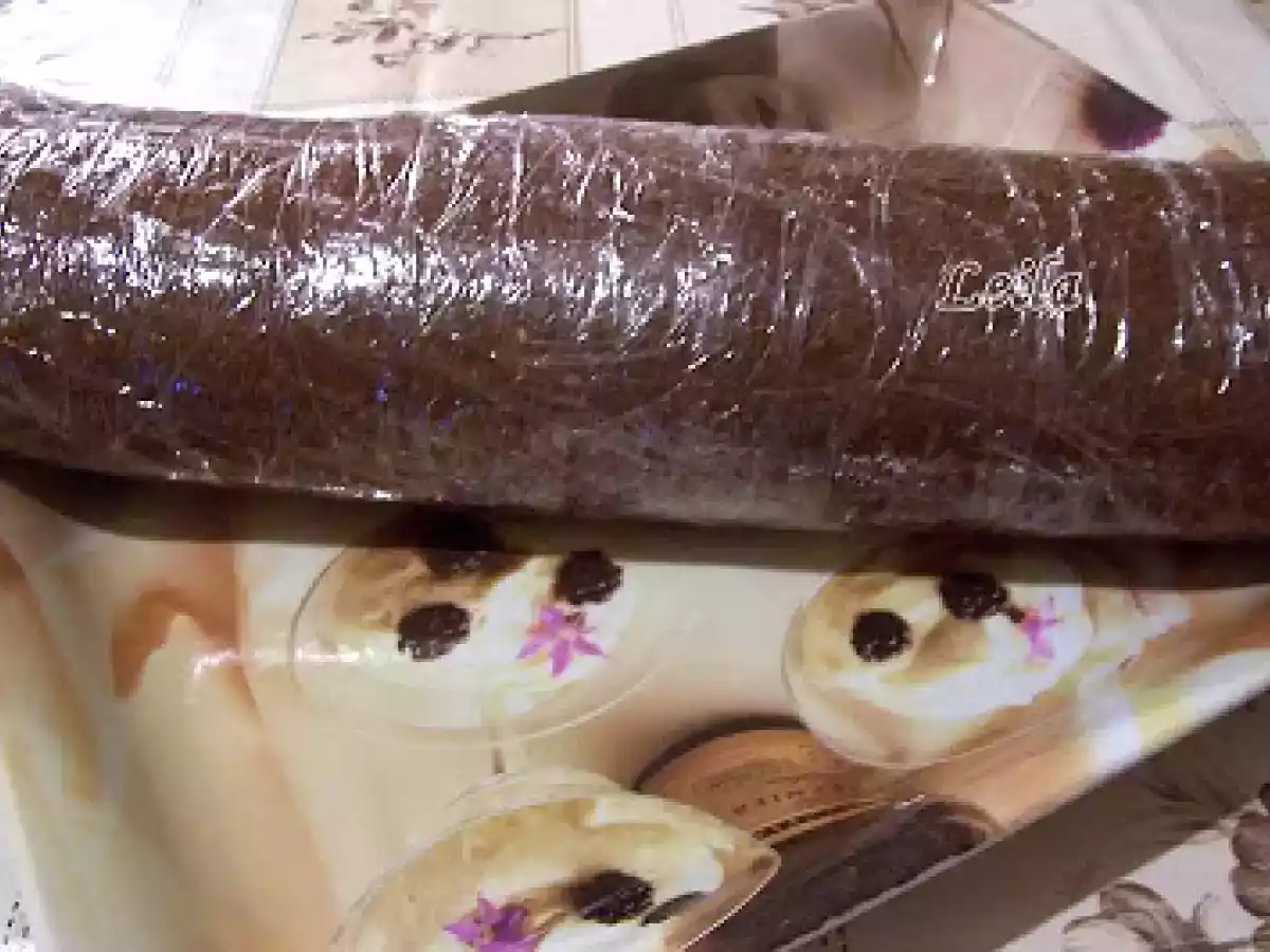 Salam de Biscuiti Umplut - Turos Keksztekercs - poza 9