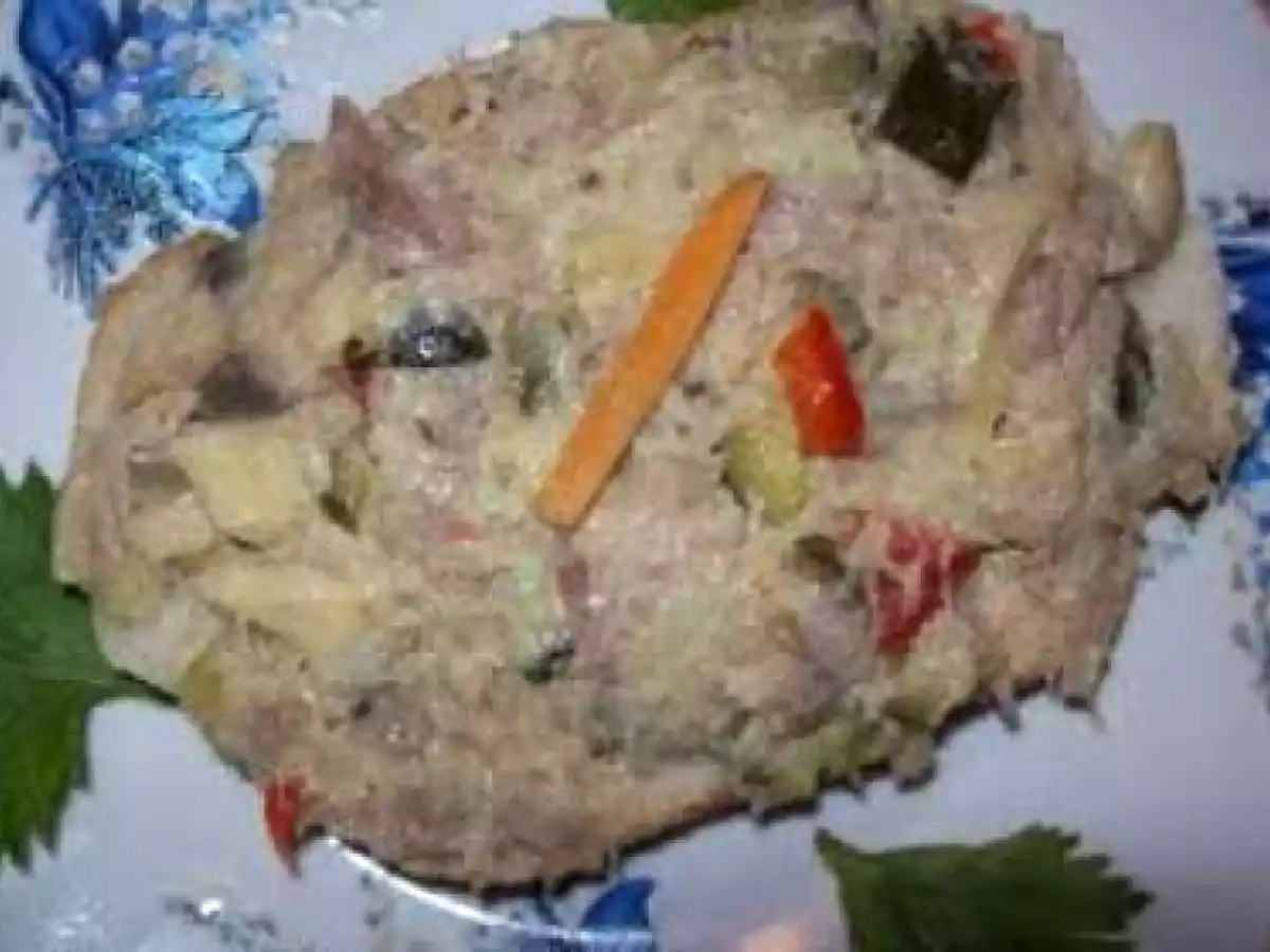 Salata - aperitiv de vita cu ciuperci - poza 3