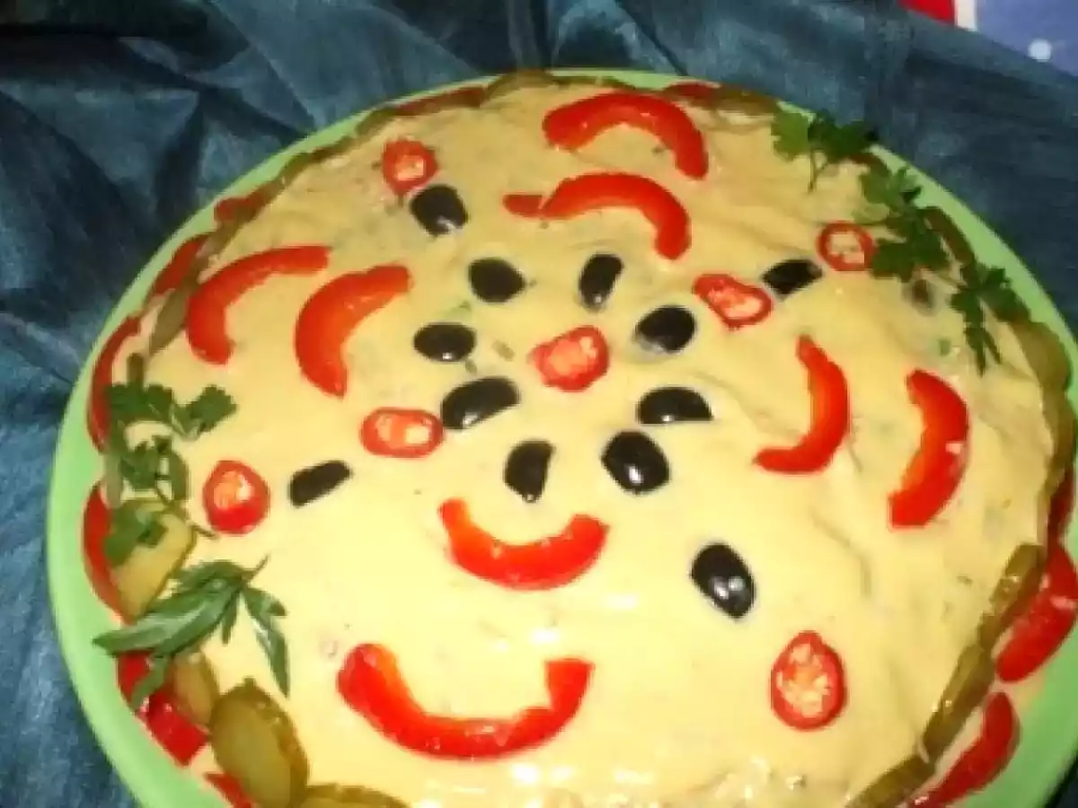 Salata boeuf cu carne pui