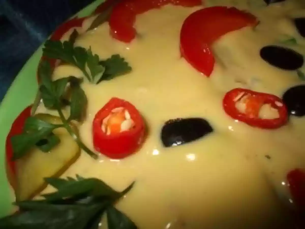 Salata boeuf cu carne pui - poza 7