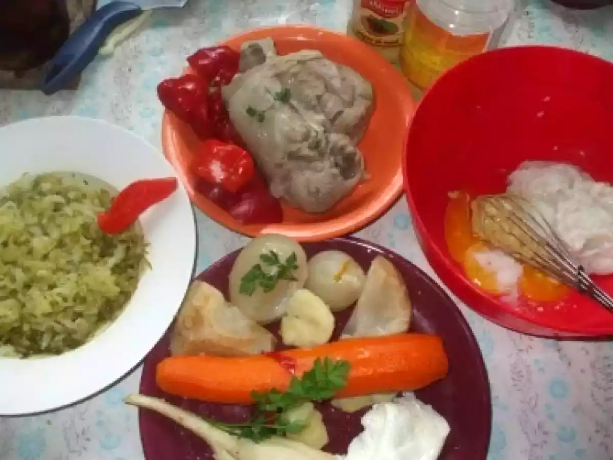 Salata boeuf cu curcan - poza 2