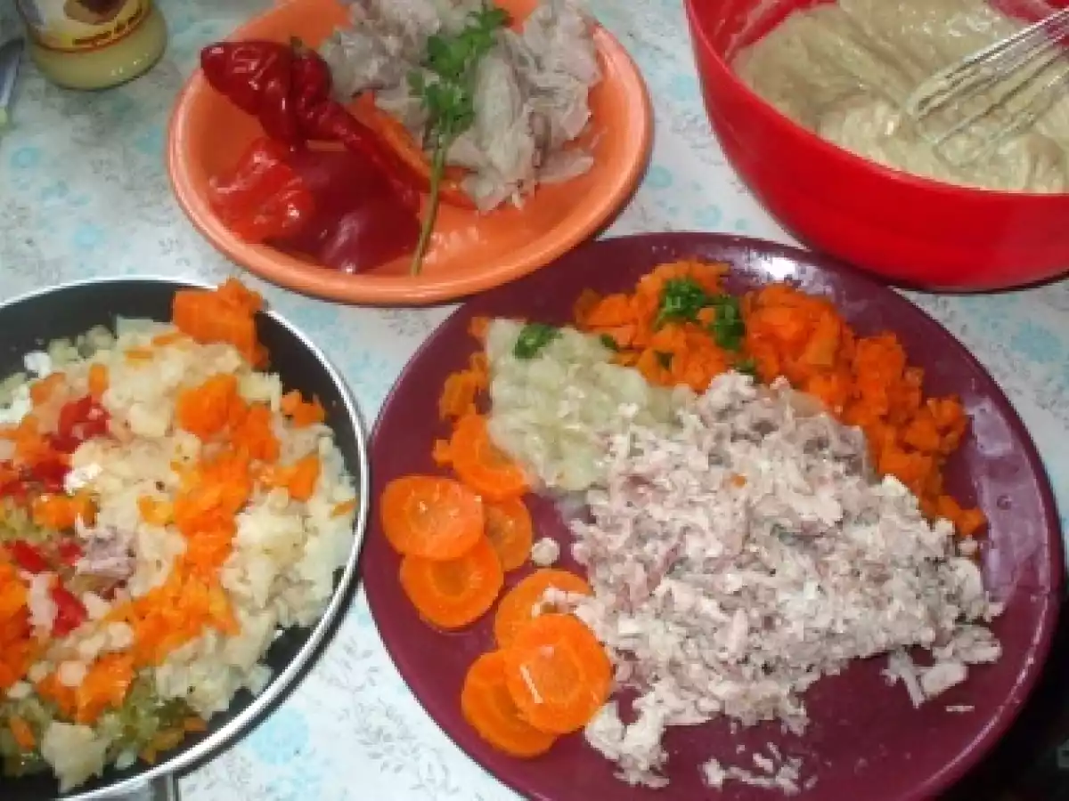 Salata boeuf cu curcan - poza 3