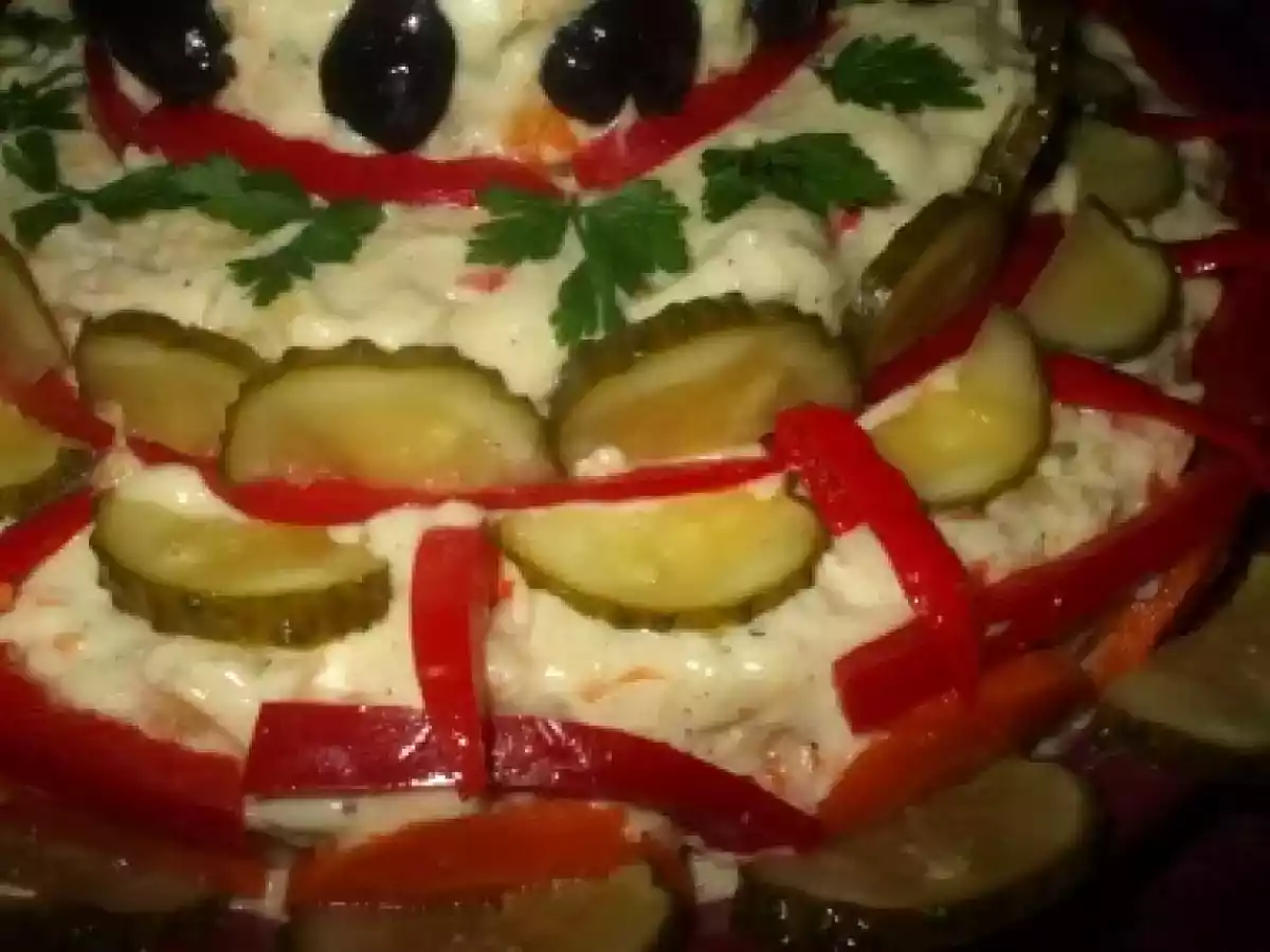 Salata boeuf cu curcan - poza 7