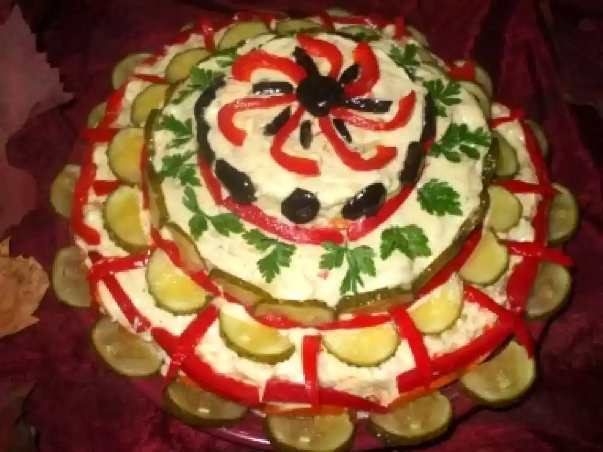 Salata boeuf cu curcan - poza 10