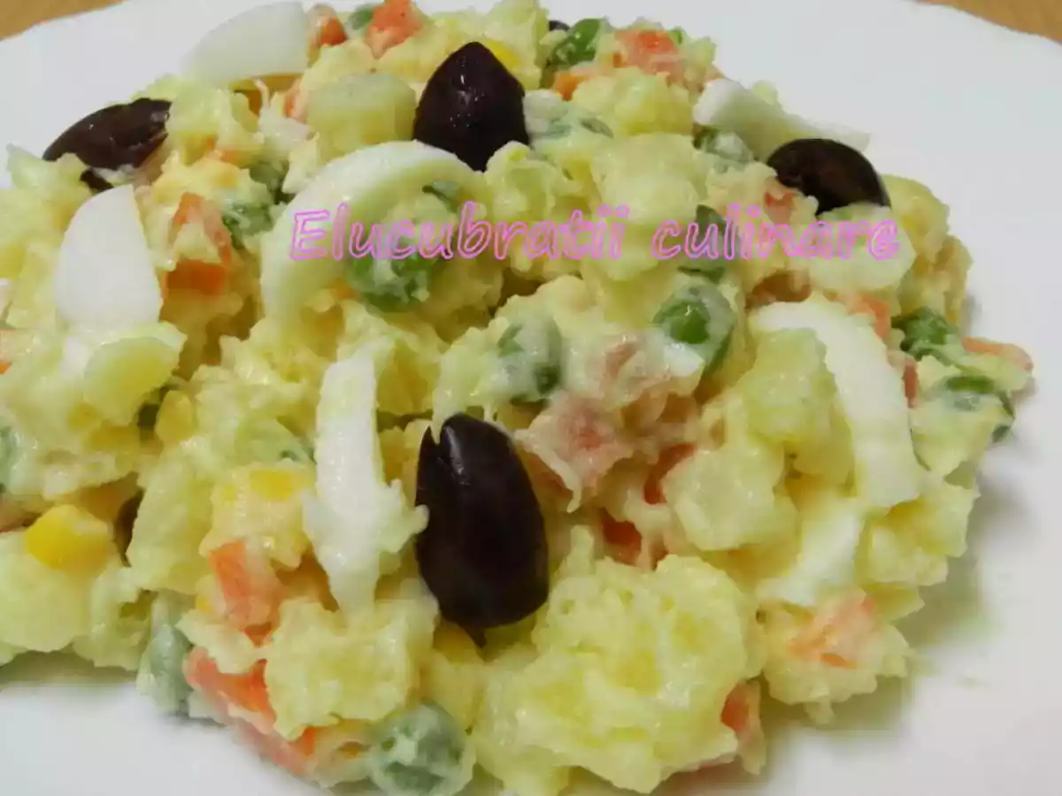 Salată braziliană cu cartofi