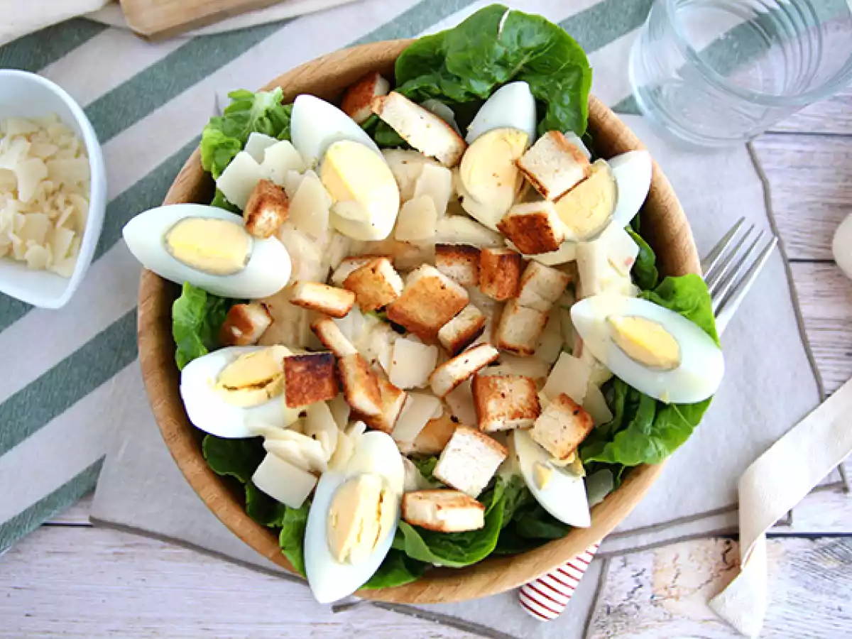 Salata Caesar - irezistibila - poza 4