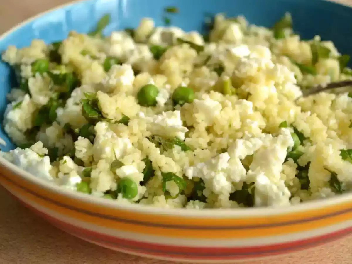 Salata calda de cuscus