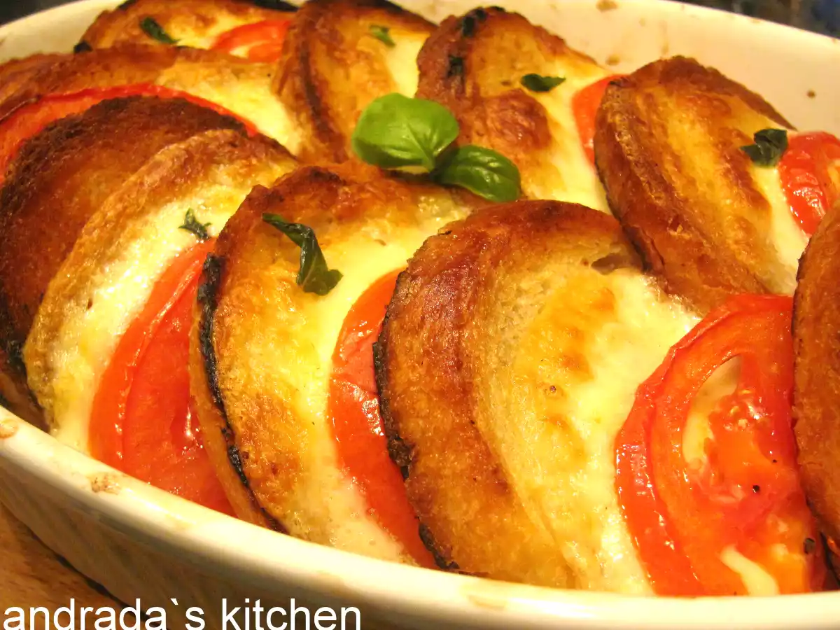 Salata Caprese calda