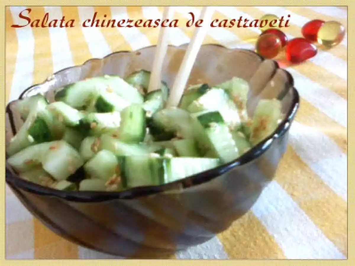 SALATA CHINEZEASCA DE CASTRAVETI - poza 8