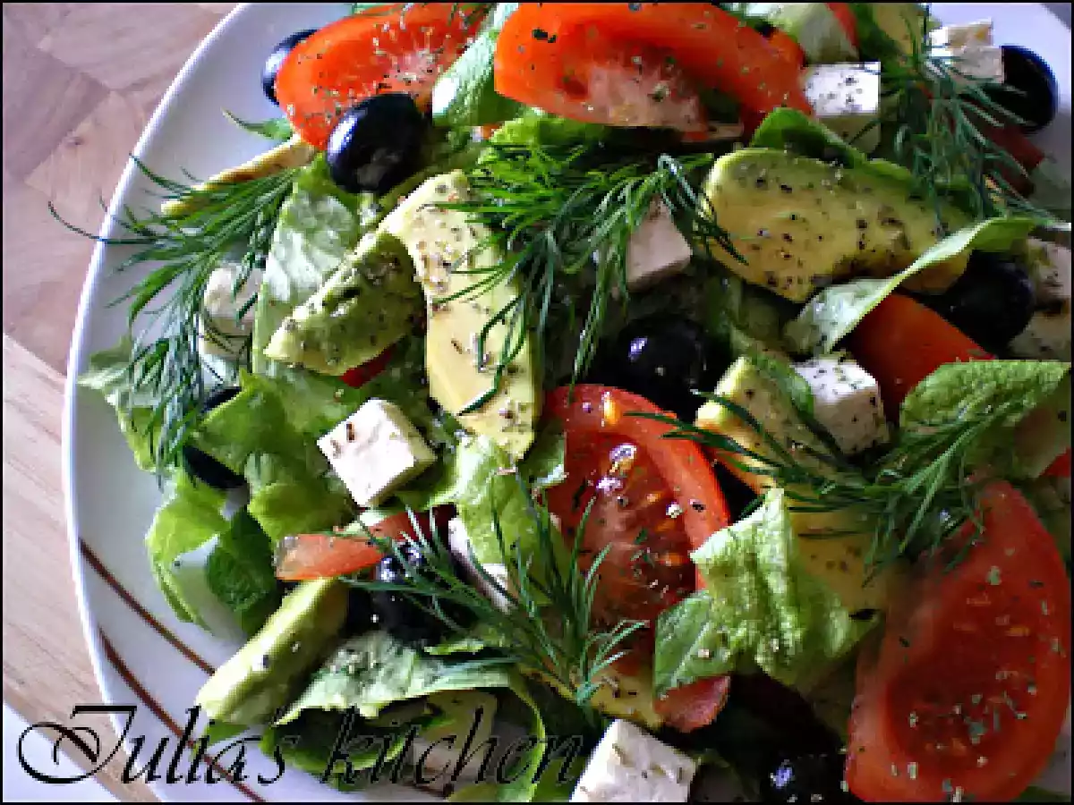 Salata cu avocado - poza 2