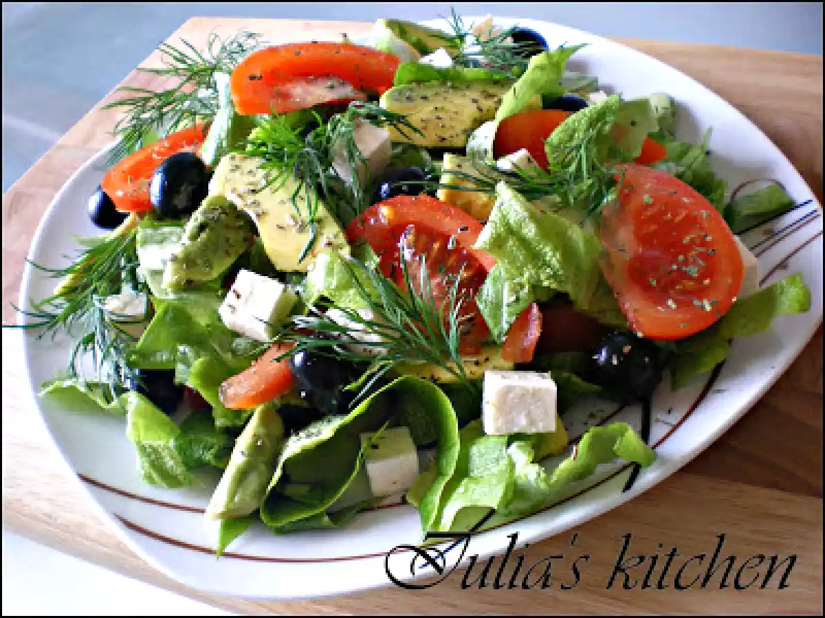 Salata cu avocado - poza 3