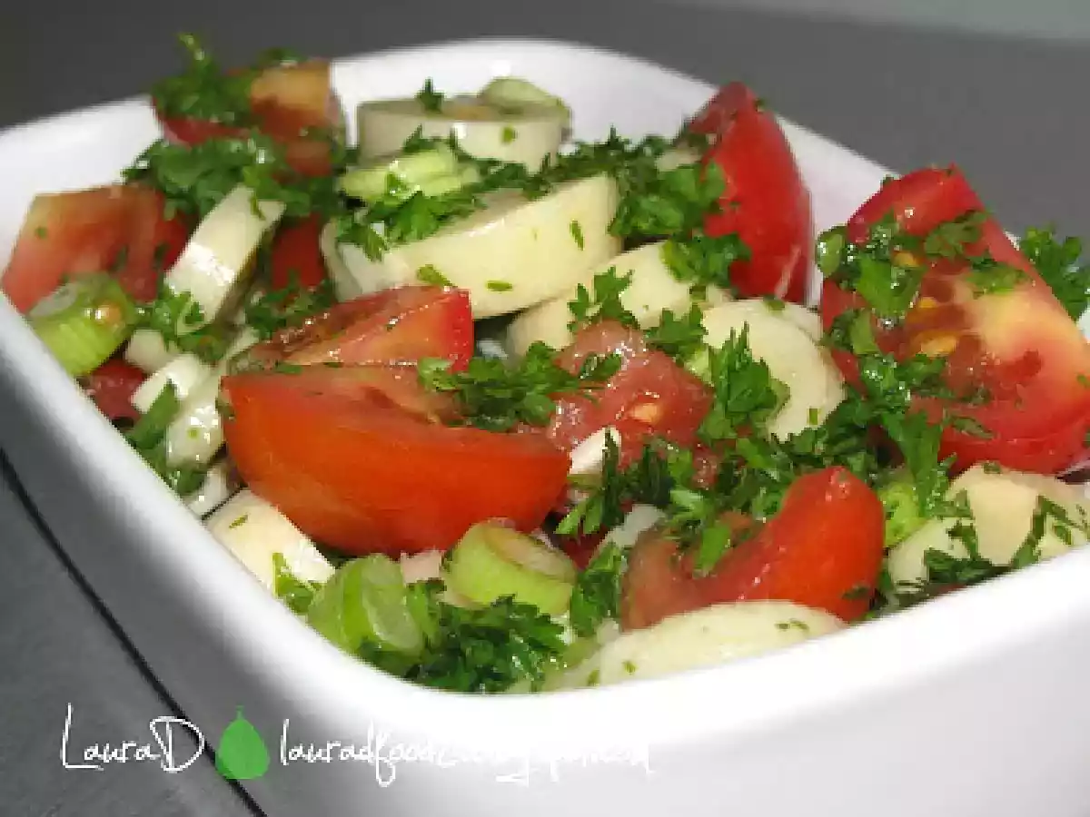 Salata cu inimi de palmier