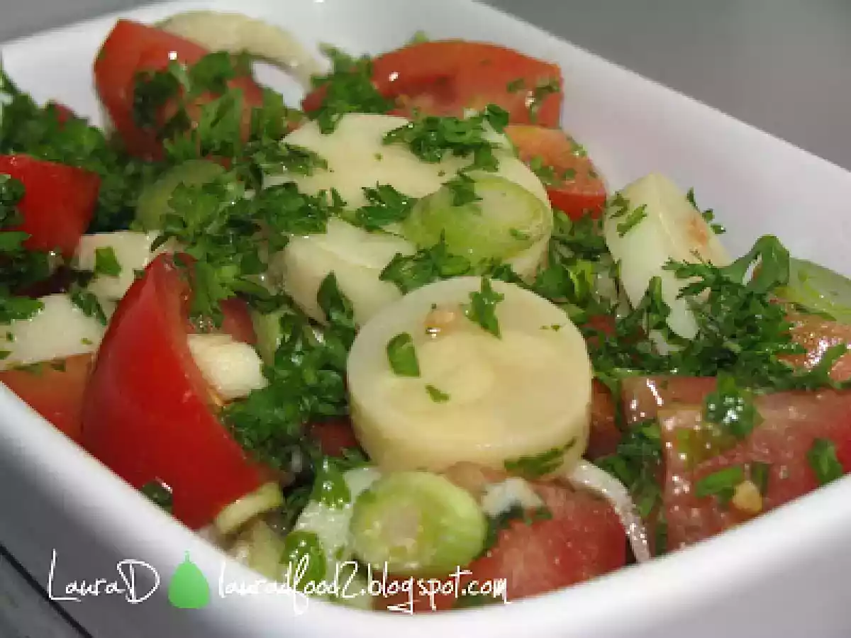 Salata cu inimi de palmier - poza 3