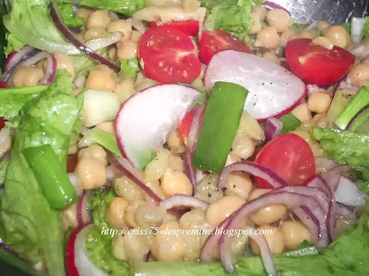 Salata cu naut si ardei copti - poza 4