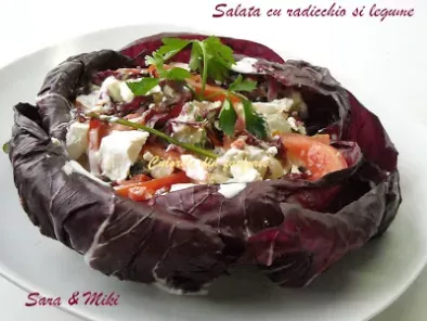 Salata cu radicchio si legume