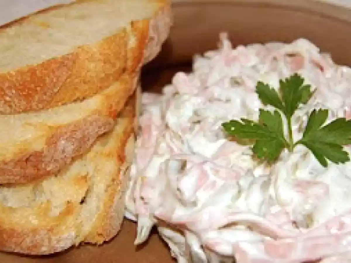 Salata cu sunca presata