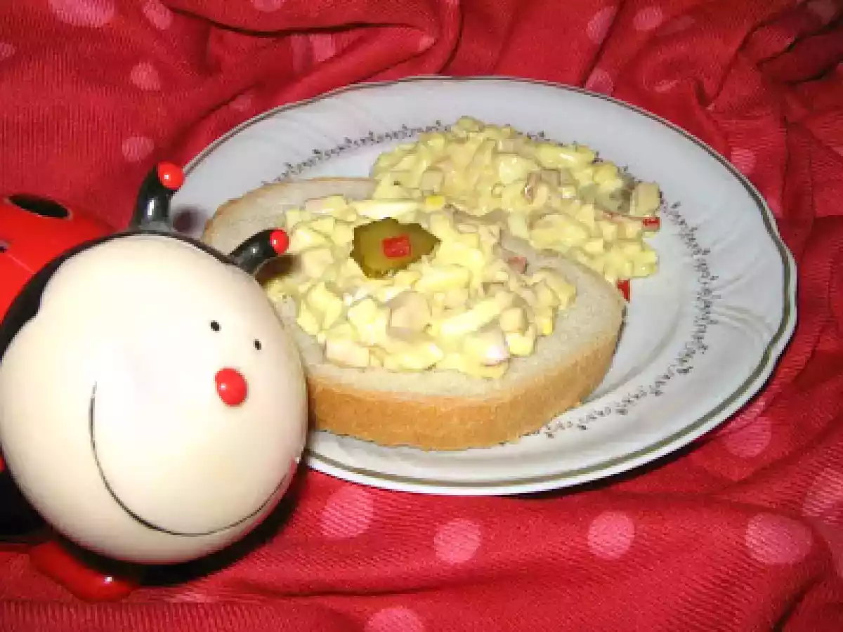 Salata cu sunca si oua - poza 2