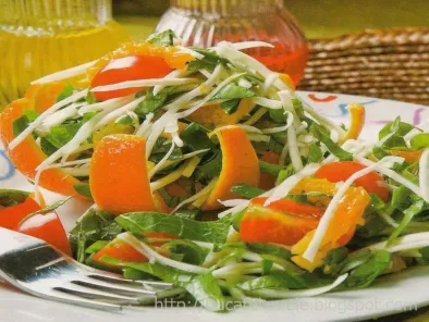 Salata cu telina si portocale