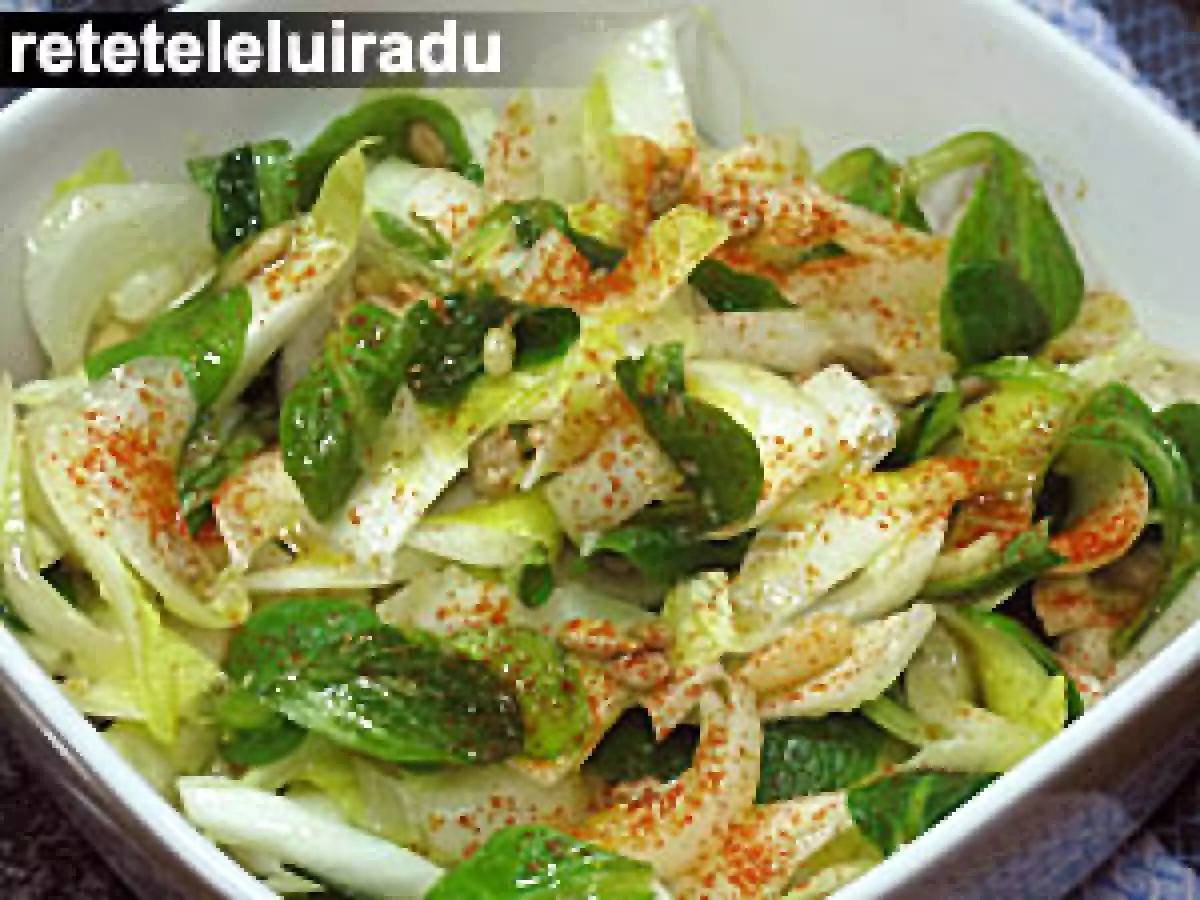 Salata de andive cu seminte