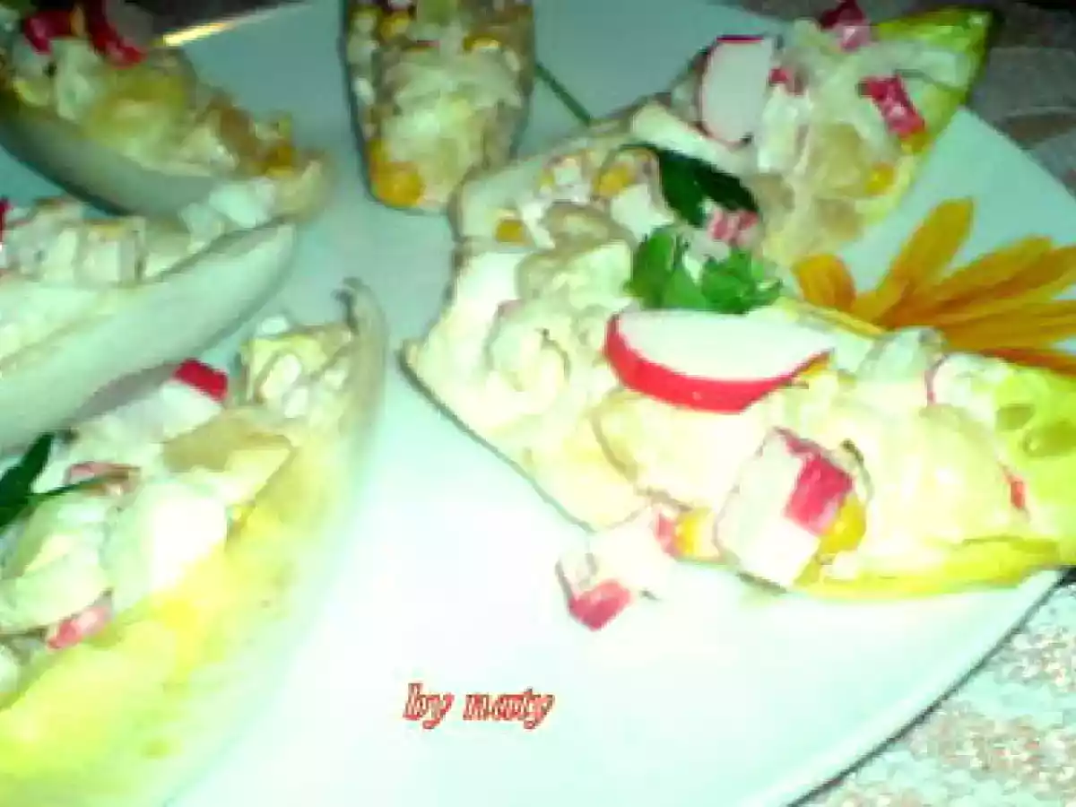 salata de andive cu surimi - poza 3