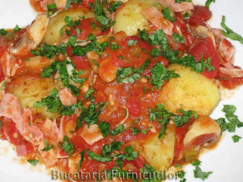 Salata de Cartofi cu Sos Tiganesc - poza 2