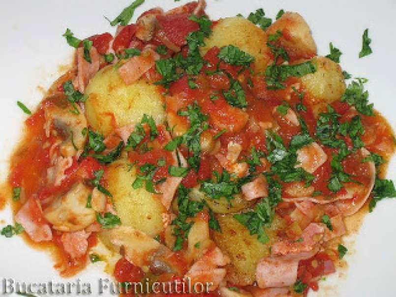 Salata de Cartofi cu Sos Tiganesc - poza 3