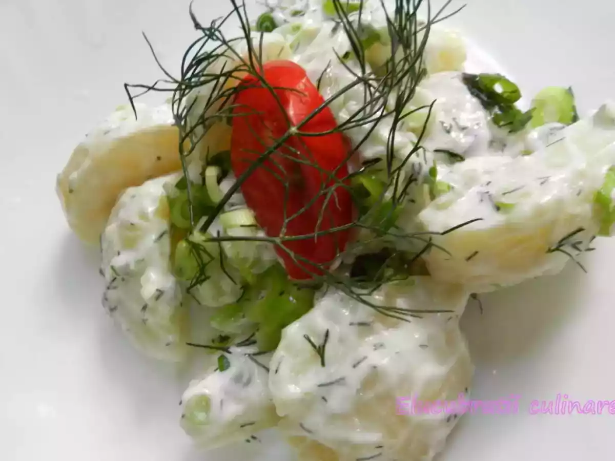 Salată de cartofi noi - poza 2