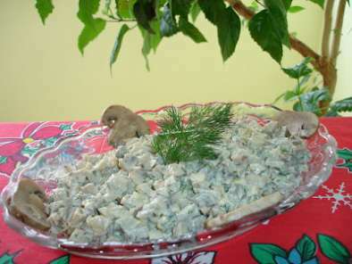 Salata de ciuperci cu maioneza - poza 2