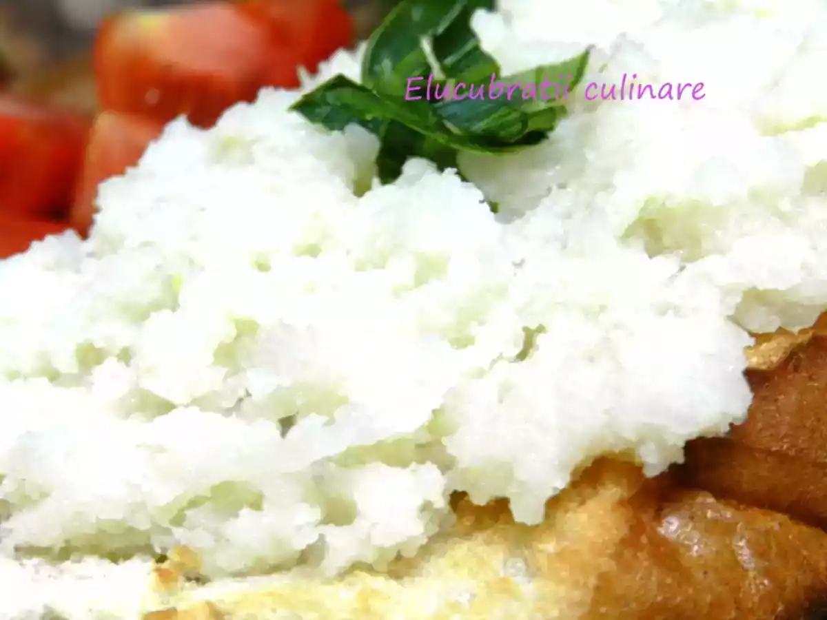 Salată de conopidă - rețetă de post