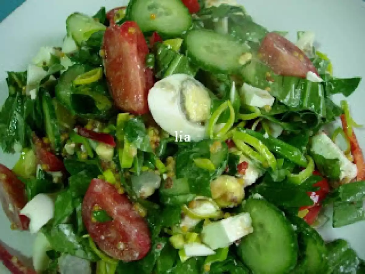 Salata de cruditati cu leurda - poza 2