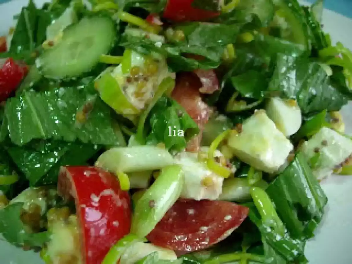 Salata de cruditati cu leurda - poza 3