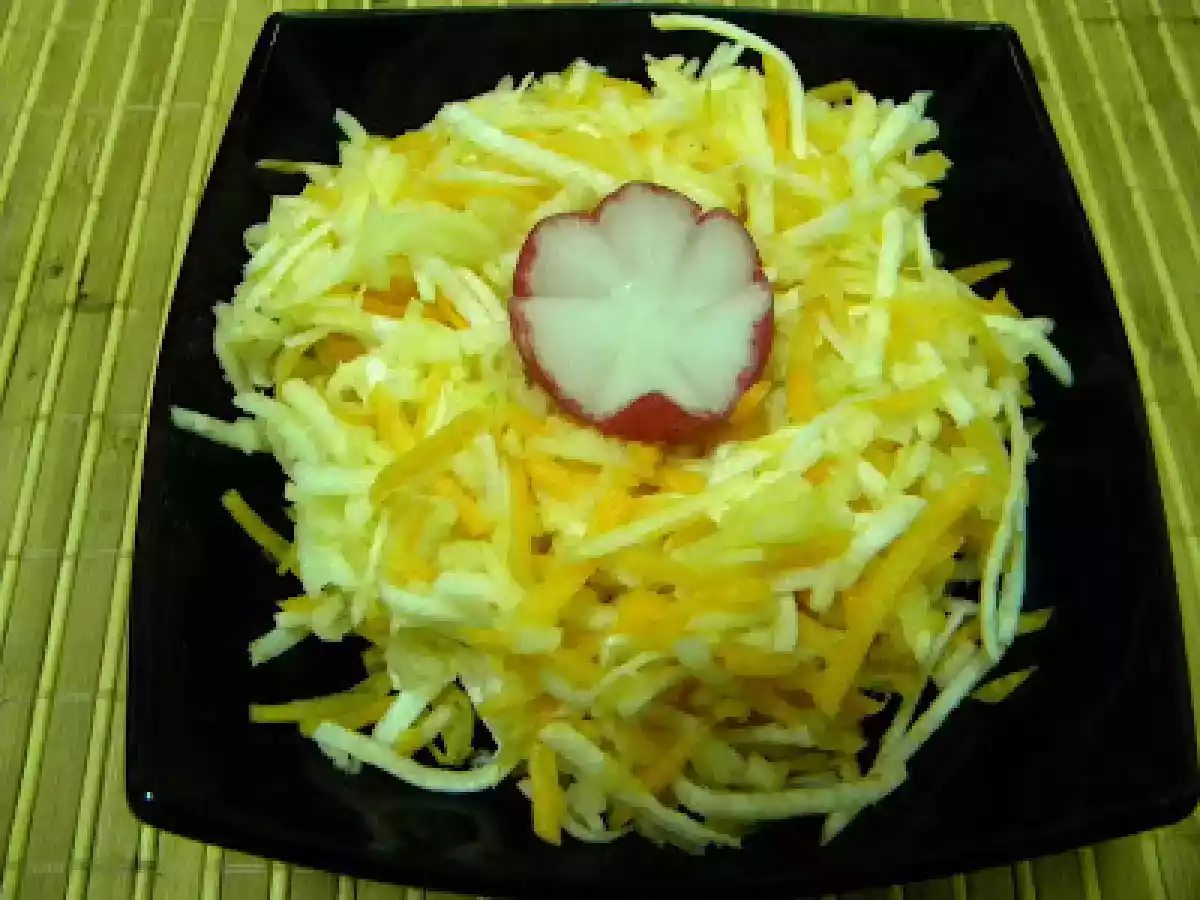 Salata de cruditati cu maioneza