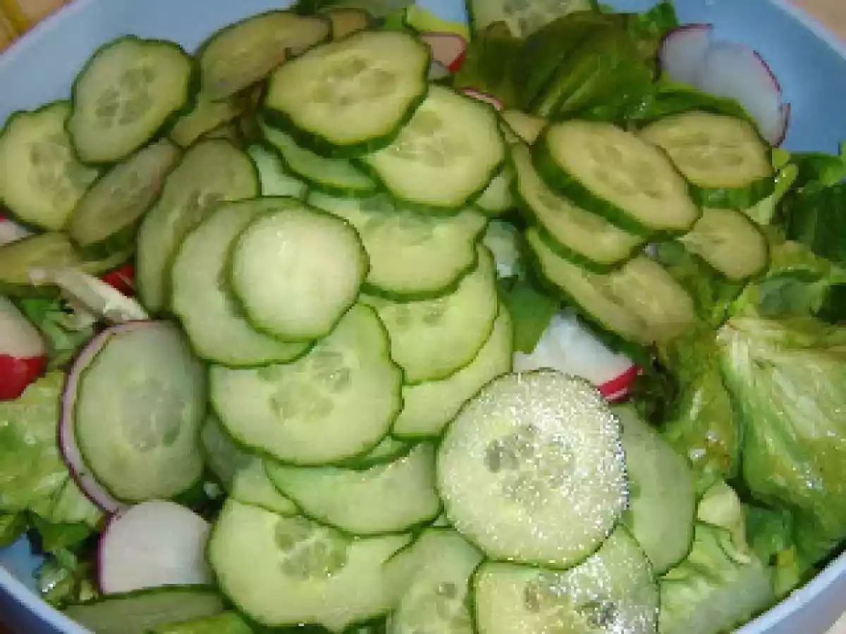 Salata de cruditati cu piept de pui - poza 3