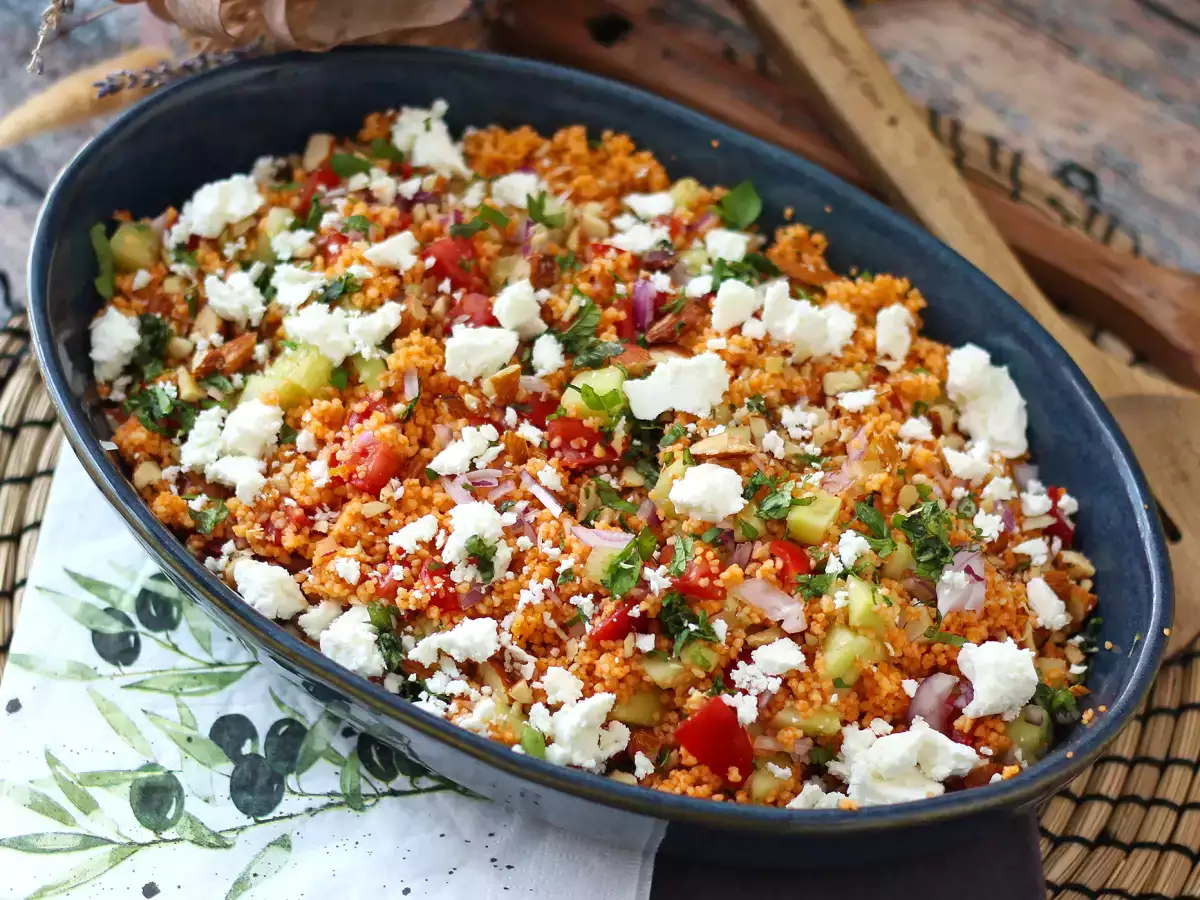 Salată de cușcuș și gazpacho: o rețetă proaspătă, originală și fără gătit - poza 2