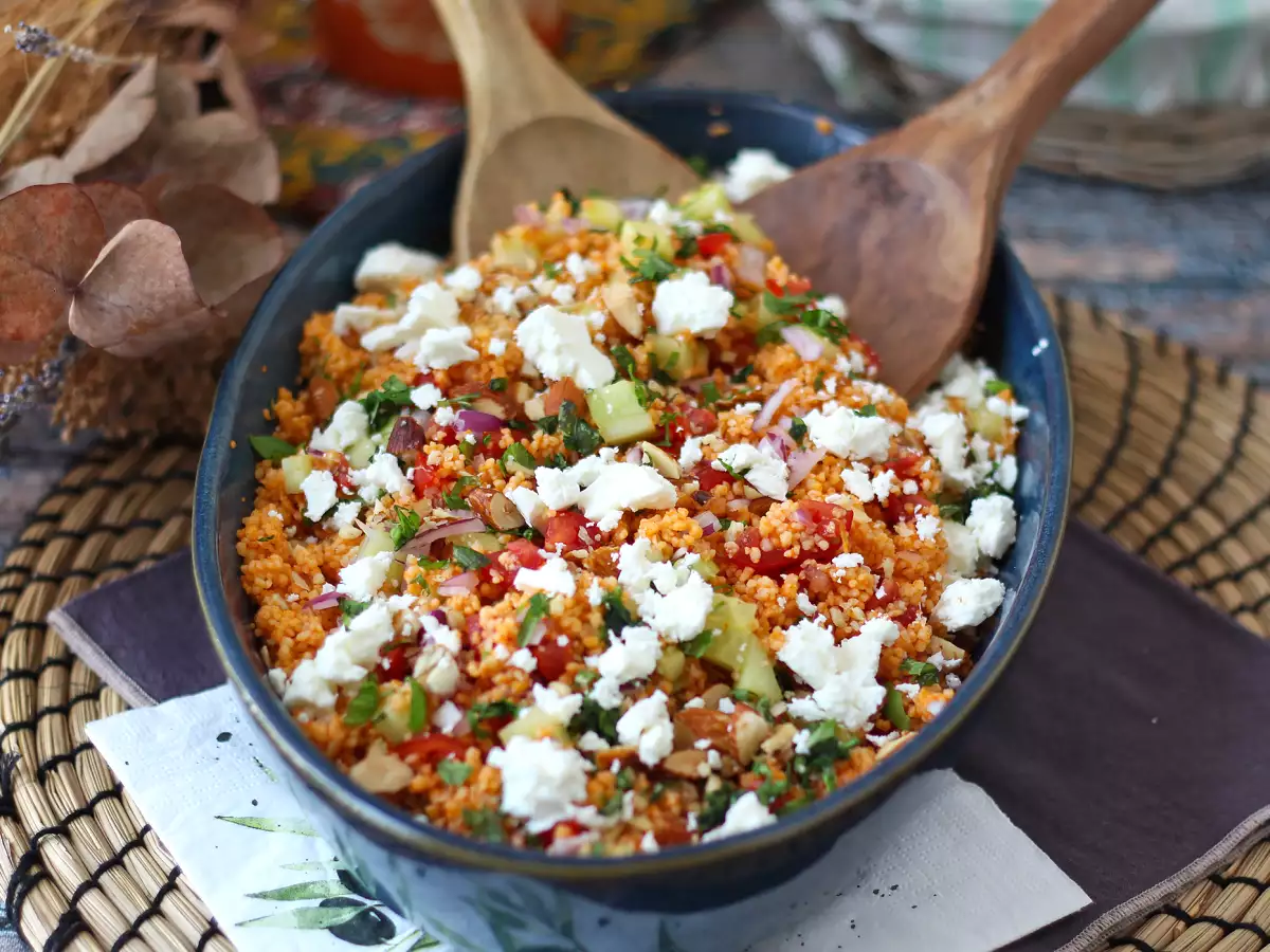 Salată de cușcuș și gazpacho: o rețetă proaspătă, originală și fără gătit - poza 4