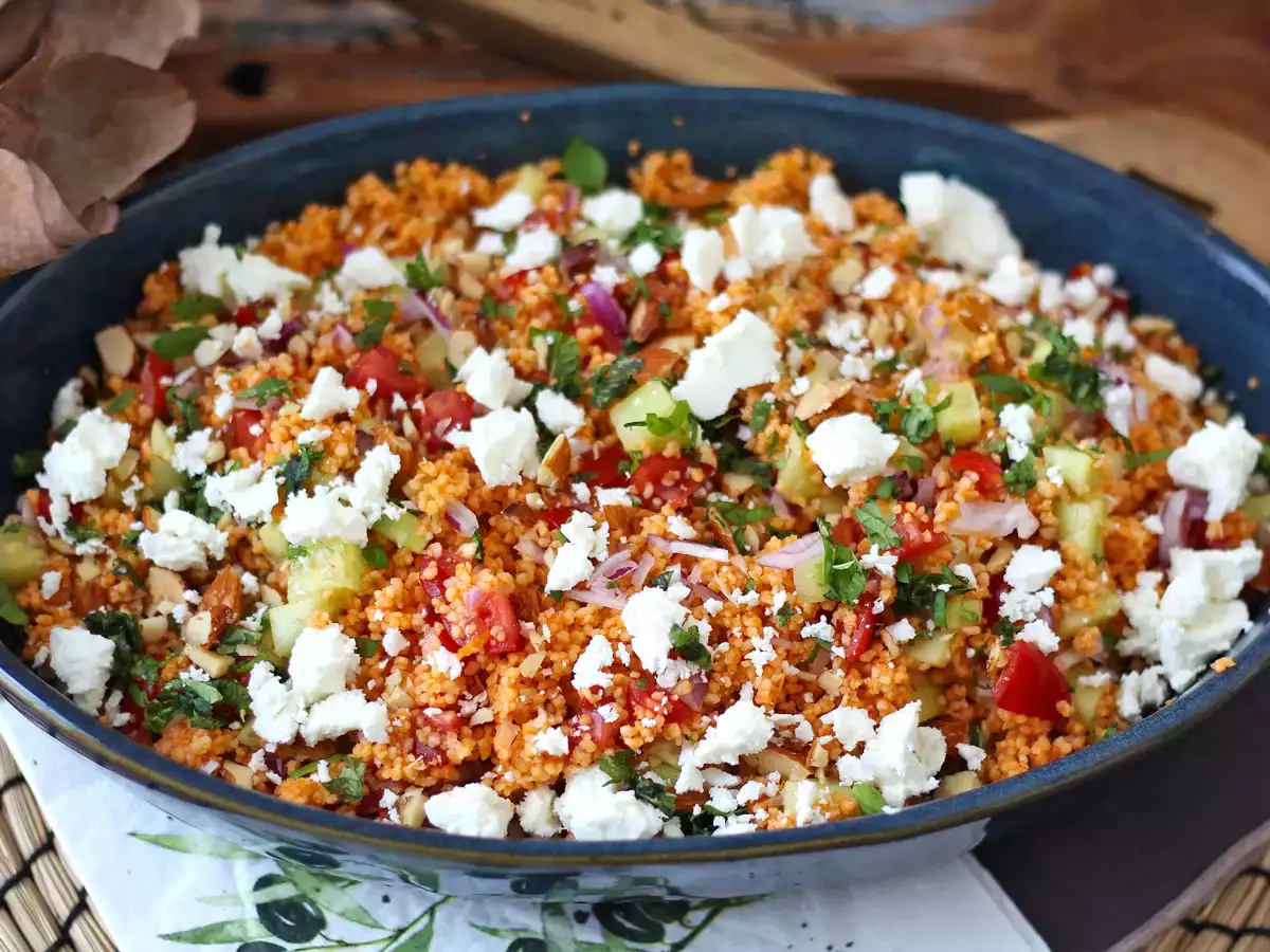 Salată de cușcuș și gazpacho: o rețetă proaspătă, originală și fără gătit - poza 7