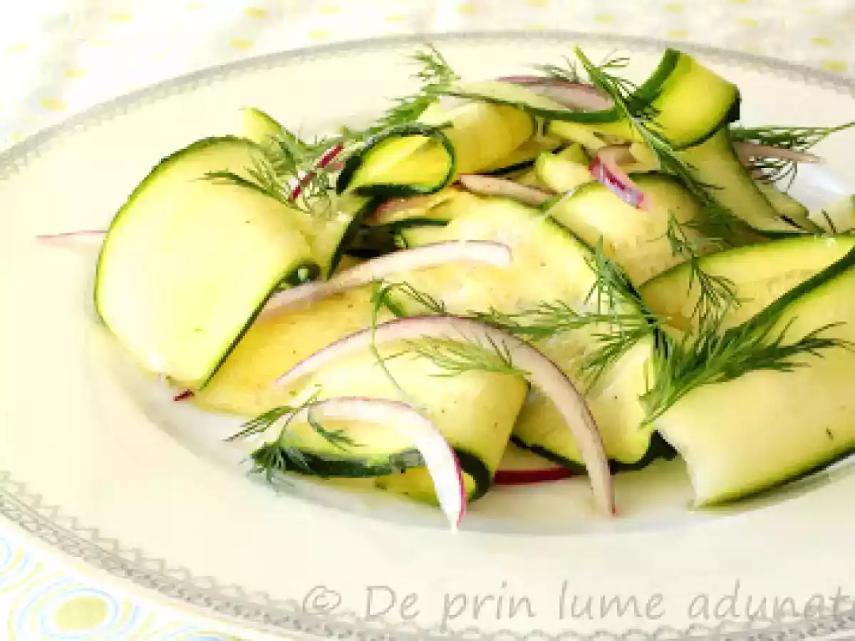 Salata de dovlecei/ Zucchini salad