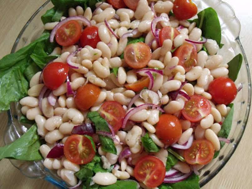 Salata de fasole alba (white beans salad) - poza 3