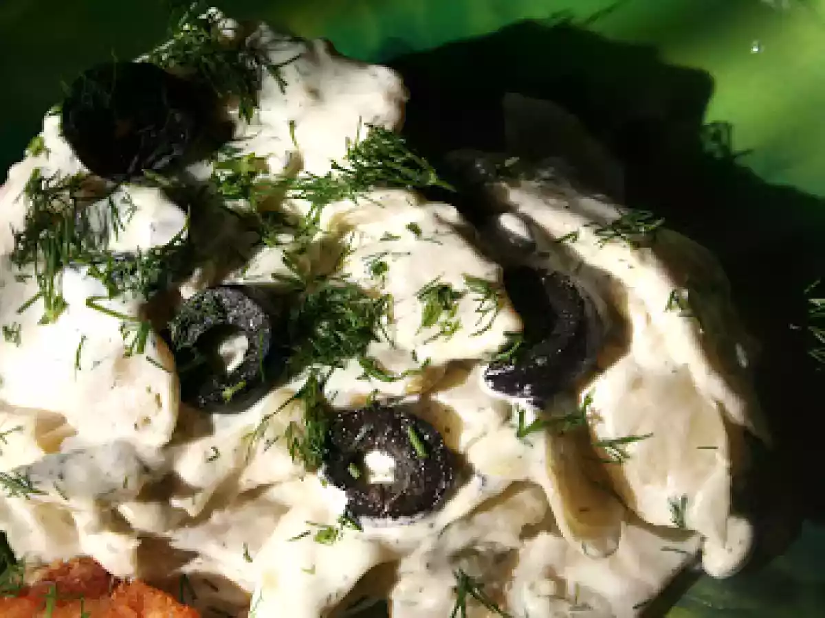 Salata de fasole pastai cu maioneza - poza 2