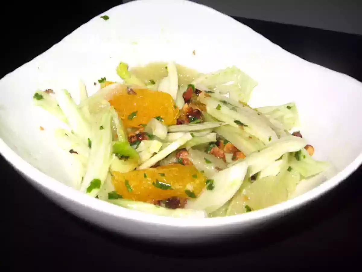 Salata de fenicul si citrice
