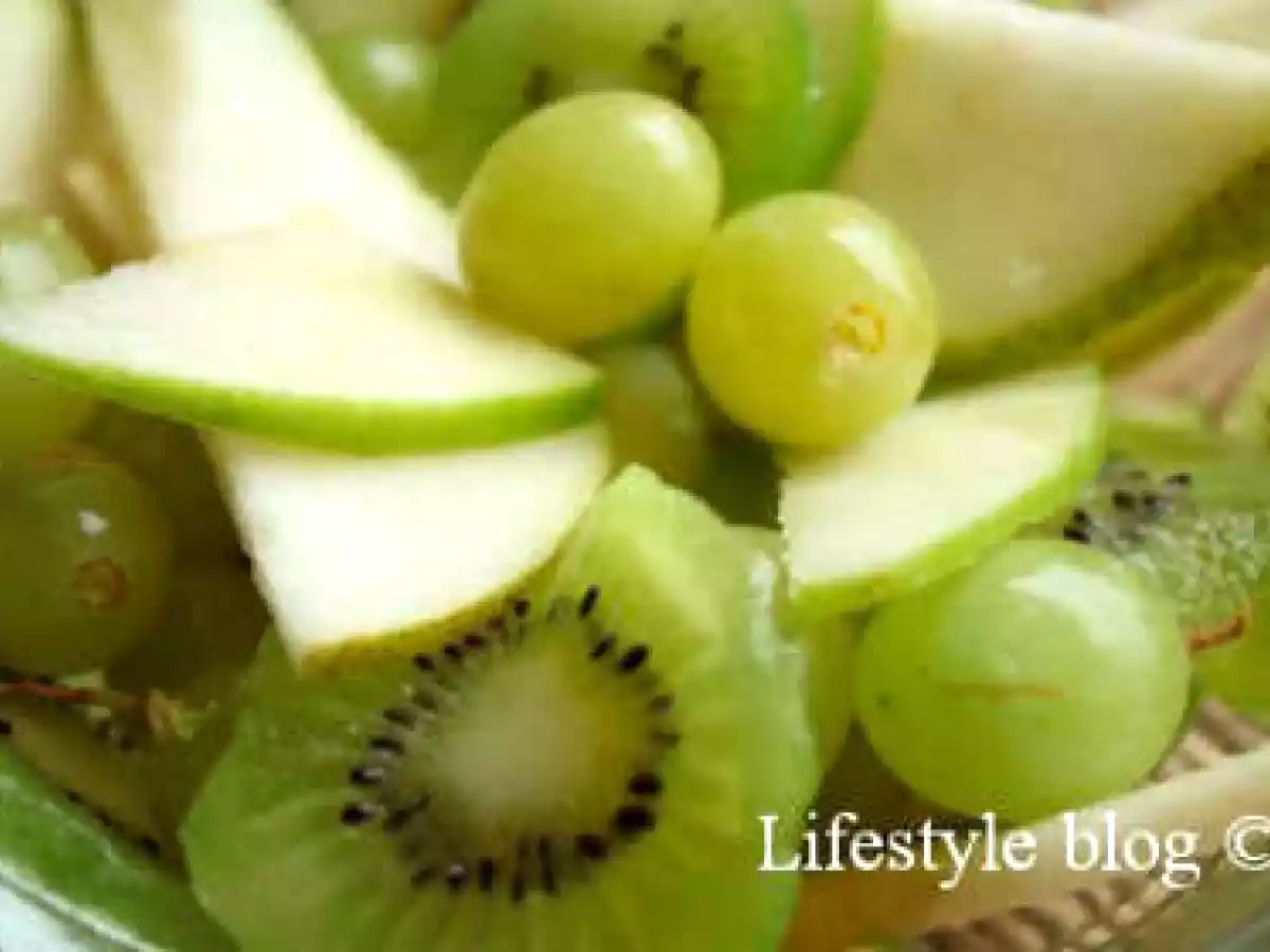 Salata de fructe verzi - poza 2