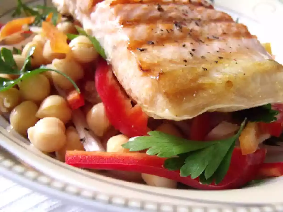 SALATA DE NAUT CU ARDEI (CHICKPEA&PEPPERS SALAD) - poza 2