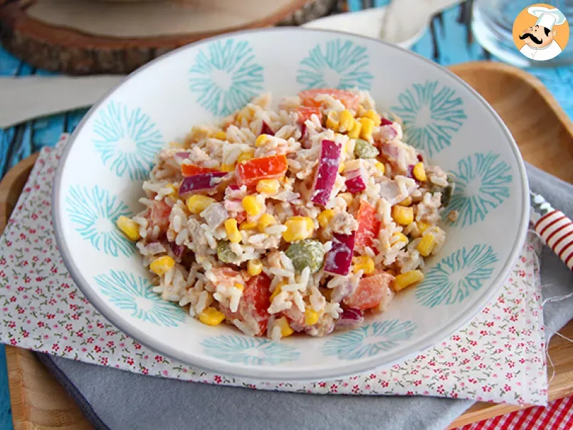Salata de orez (usor si simplu)
