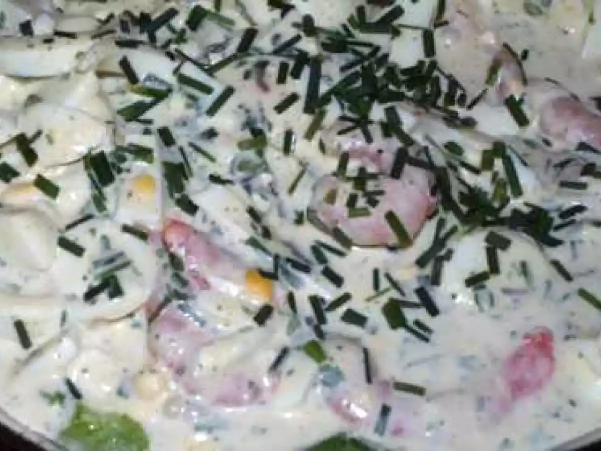 SALATA DE OUA CU CREVETI(Shrimps) - poza 2