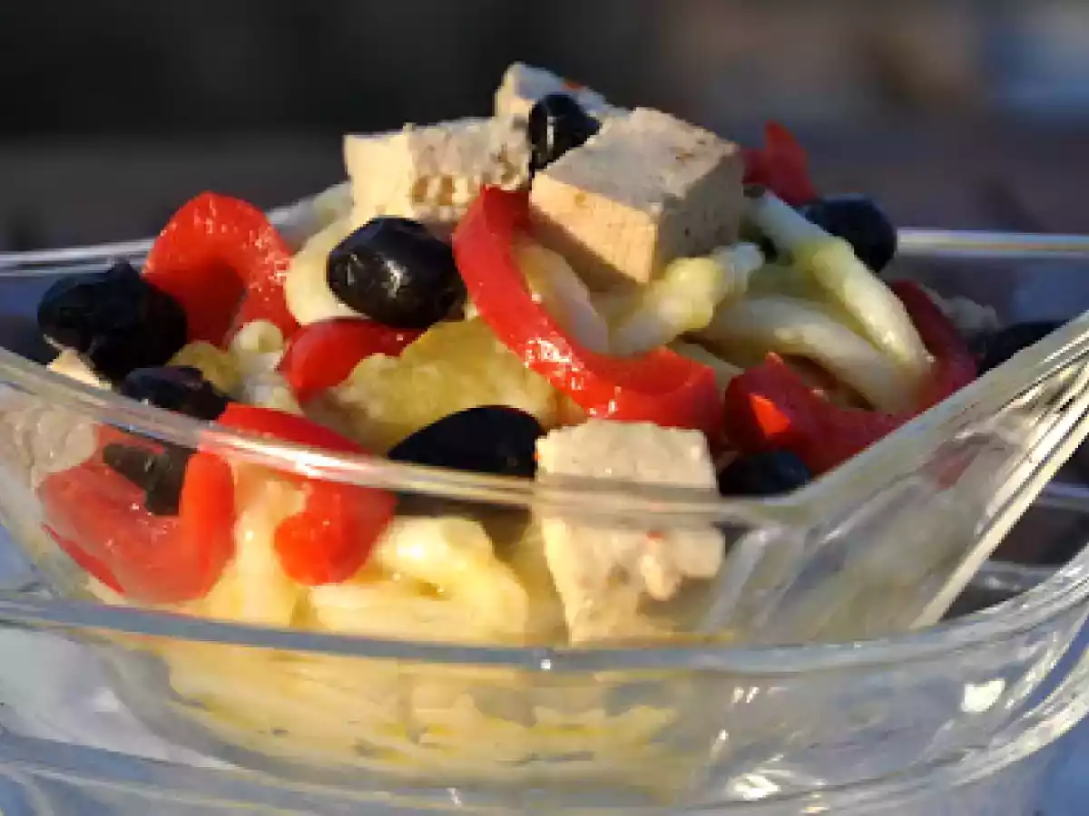 Salata de paste cu maioneza