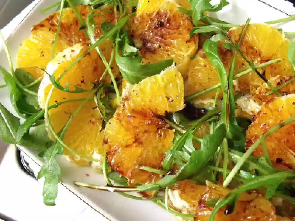 SALATA DE PORTOCALE CU RUCOLA- VOINICICA