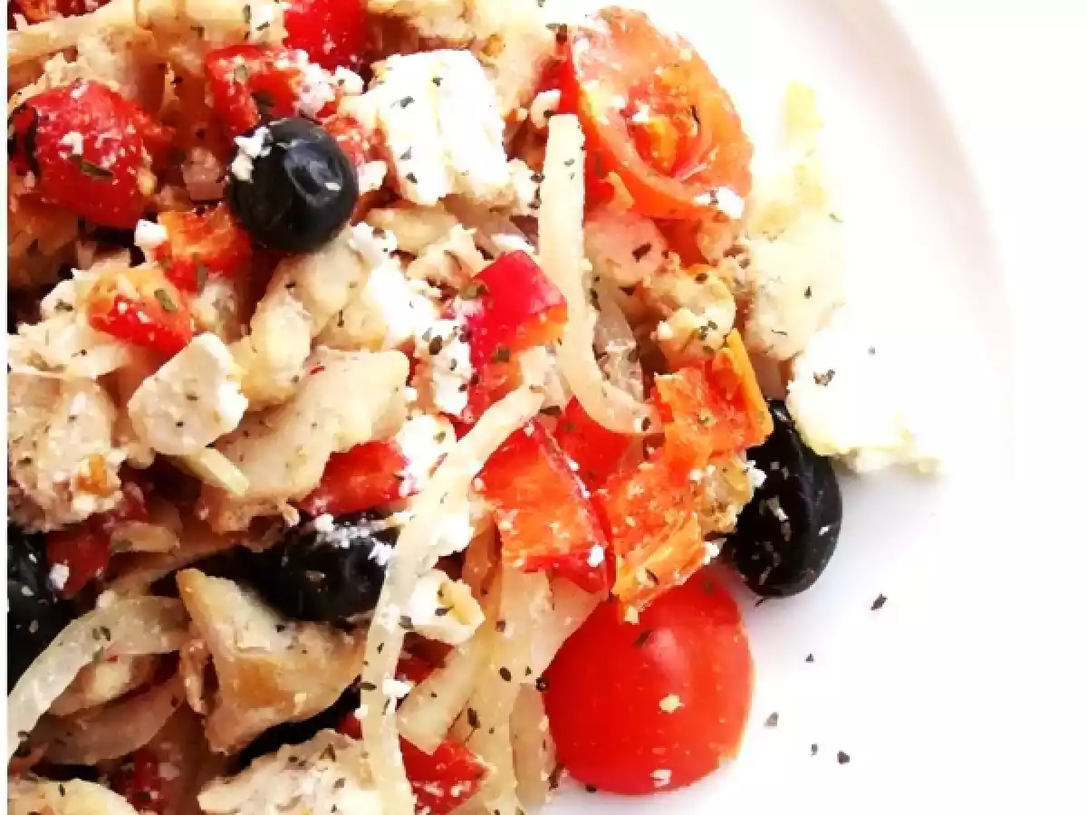 Salata de pui cu ardei copti - poza 3