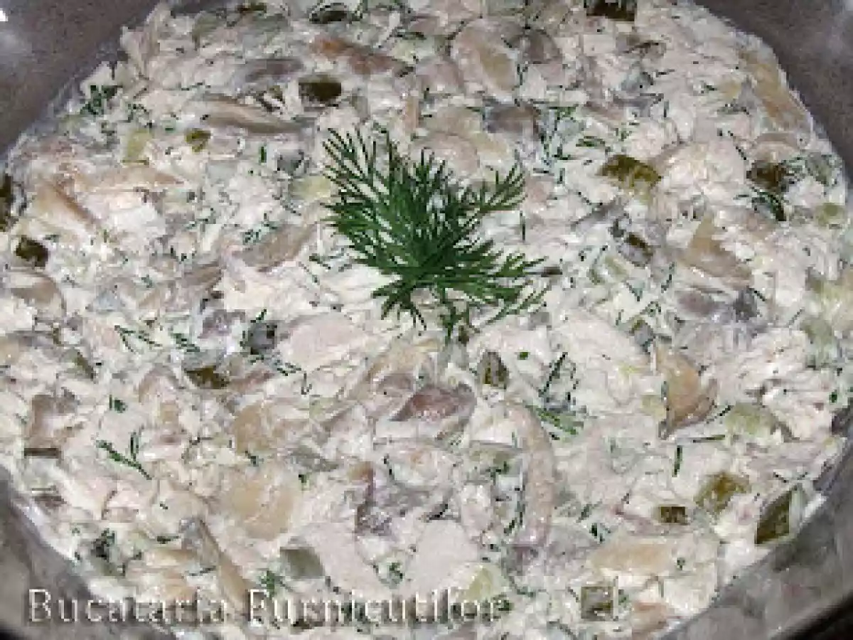 Salata de Pui cu Ciuperci - poza 3
